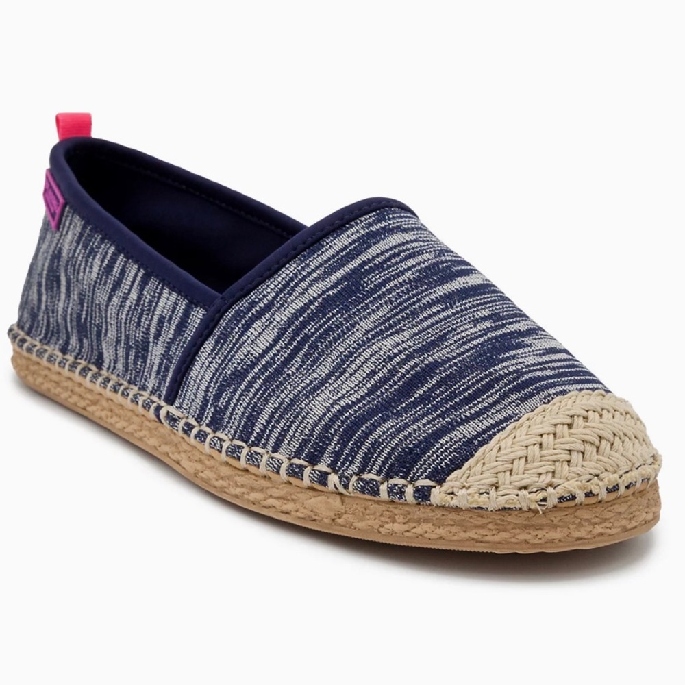 Sandbar Slip On Flats - Navy Knit